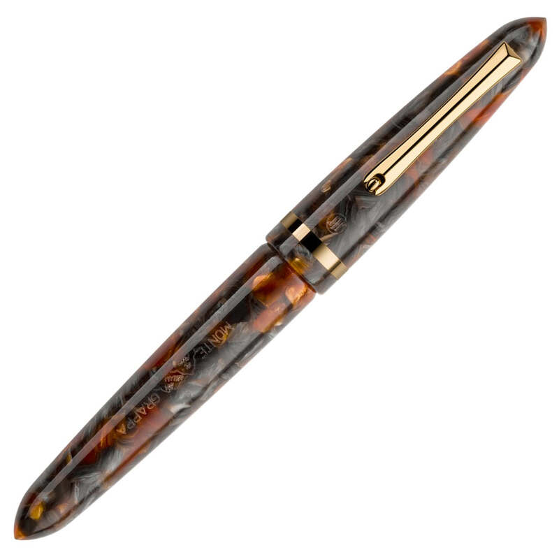 Caneta Tinteiro Venetia Plume Agate - Ouro 14k Flex - Mercado de Luxo - O Maior E-Commerce de Bens, Produtos e Serviços de Luxo do Brasil.