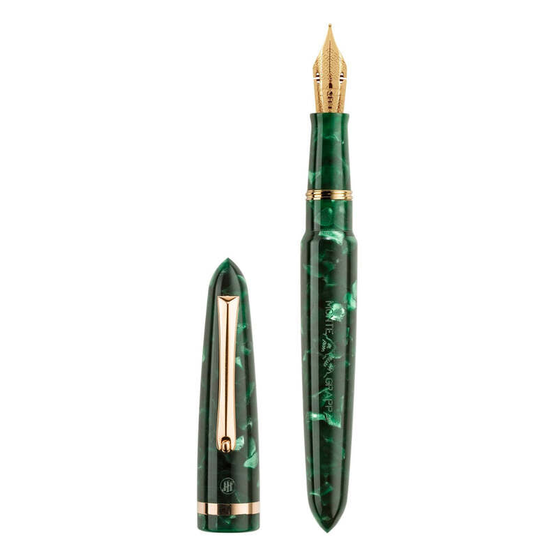 Caneta Tinteiro Venetia Conifer - Ouro 14k Flex