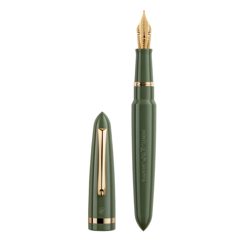 Caneta Tinteiro Venetia Lagoon - Ouro 14k Flex