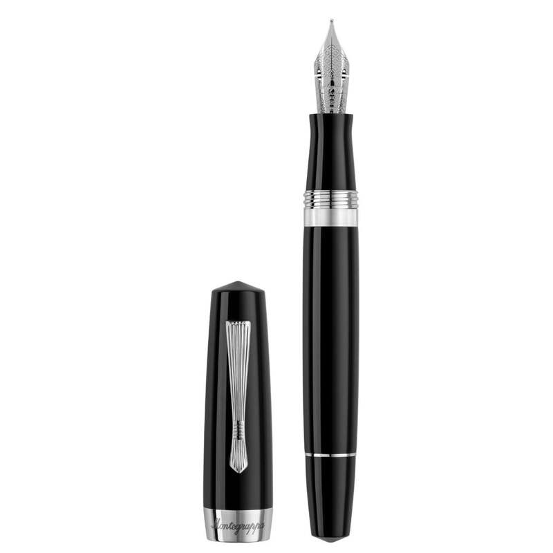 Caneta Tinteiro Elmo 02 Plus Night - Ouro 14k Flex