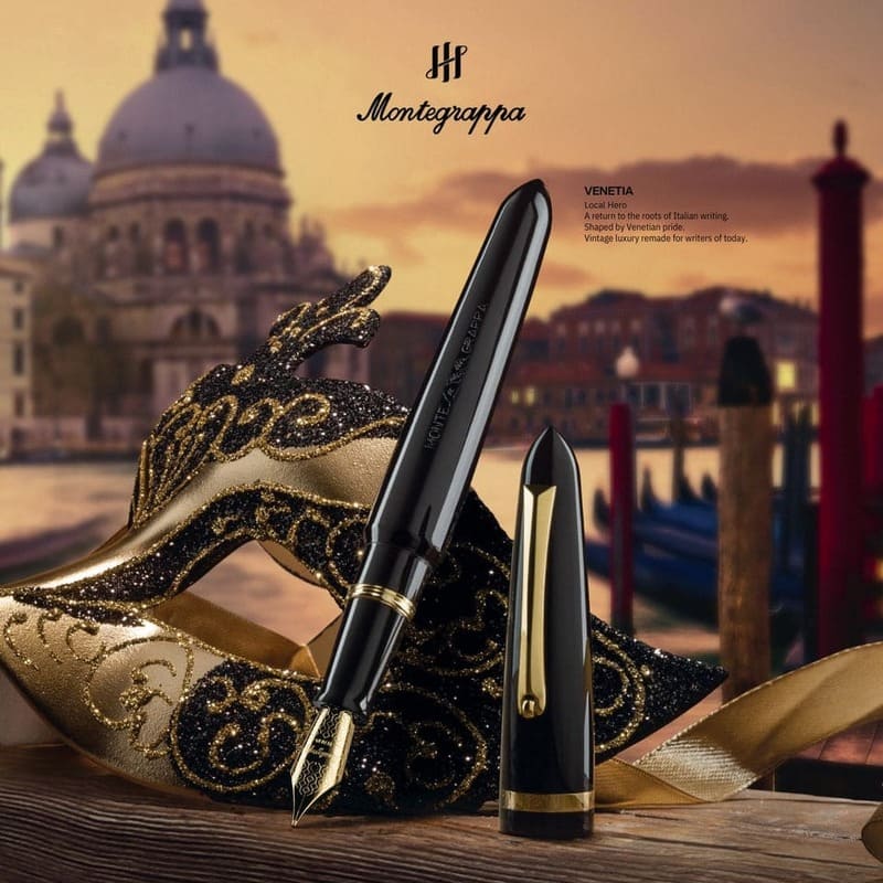Caneta Tinteiro Venetia - Ouro 14k - Mercado de Luxo - O Maior E-Commerce de Bens, Produtos e Serviços de Luxo do Brasil.
