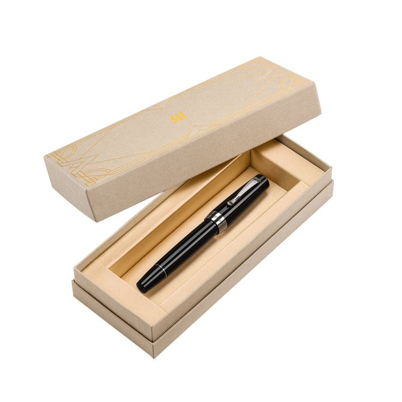 Caneta Tinteiro Elmo 02 Plus Night - Ouro 14k - Mercado de Luxo - O Maior E-Commerce de Bens, Produtos e Serviços de Luxo do Brasil.