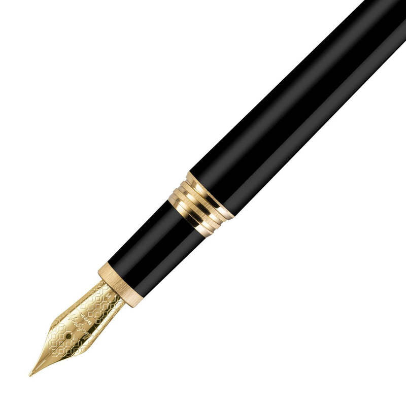 Caneta Tinteiro Zero Gold IP Steel - Mercado de Luxo - O Maior E-Commerce de Bens, Produtos e Serviços de Luxo do Brasil.