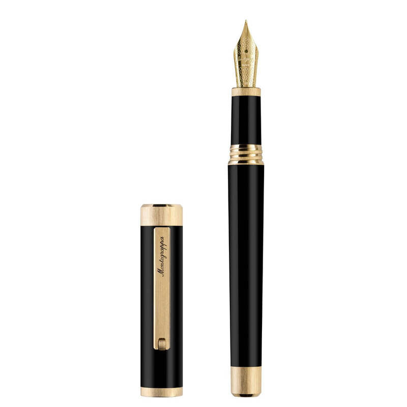 Caneta Tinteiro Zero Gold IP Steel - Mercado de Luxo - O Maior E-Commerce de Bens, Produtos e Serviços de Luxo do Brasil.