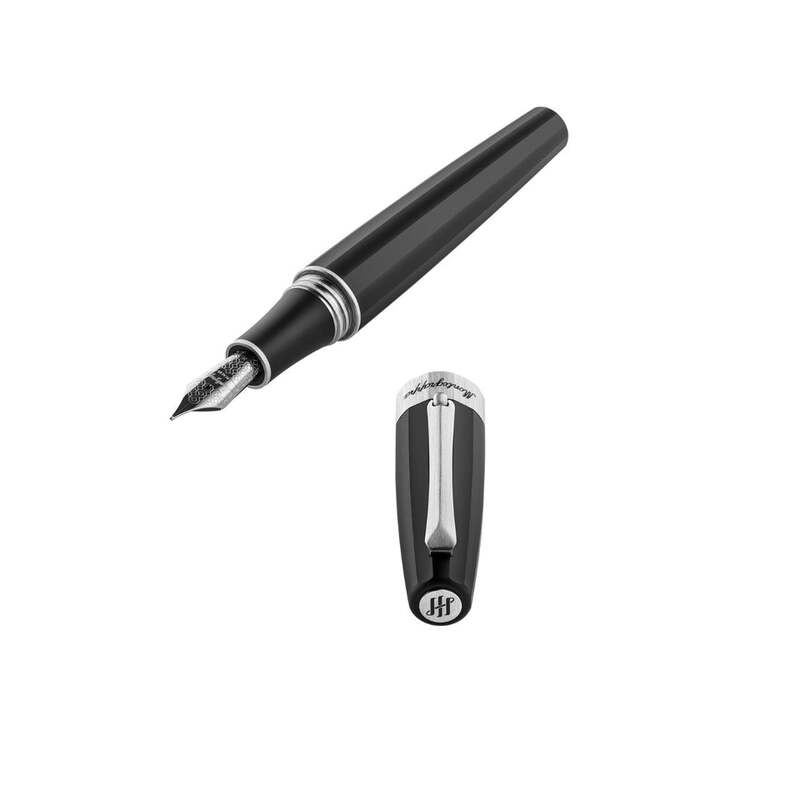Caneta Tinteiro Magnifica Satin Stainless Steel - Mercado de Luxo - O Maior E-Commerce de Bens, Produtos e Serviços de Luxo do Brasil.