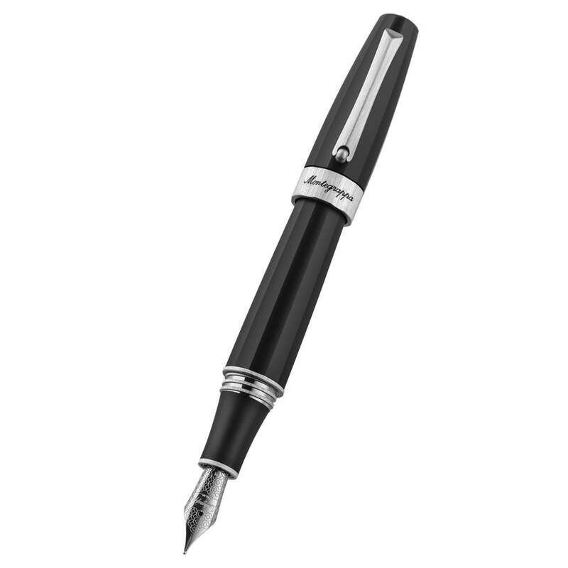 Caneta Tinteiro Magnifica Satin Stainless Steel - Mercado de Luxo - O Maior E-Commerce de Bens, Produtos e Serviços de Luxo do Brasil.