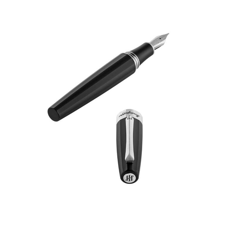 Caneta Tinteiro Magnifica Satin Stainless Steel - Mercado de Luxo - O Maior E-Commerce de Bens, Produtos e Serviços de Luxo do Brasil.