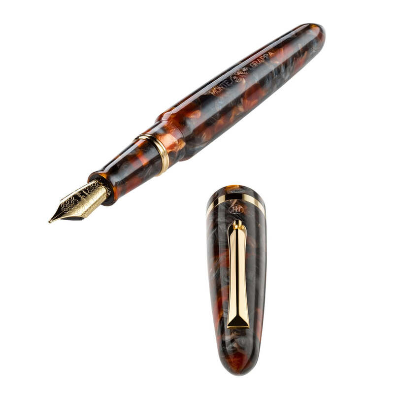 Caneta Tinteiro Venetia Plume Agate Steel - Mercado de Luxo - O Maior E-Commerce de Bens, Produtos e Serviços de Luxo do Brasil.