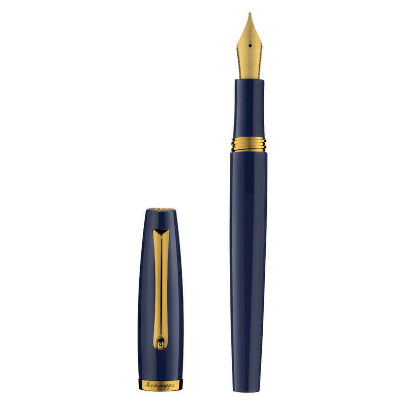 Caneta Tinteiro Manager Navy Gold