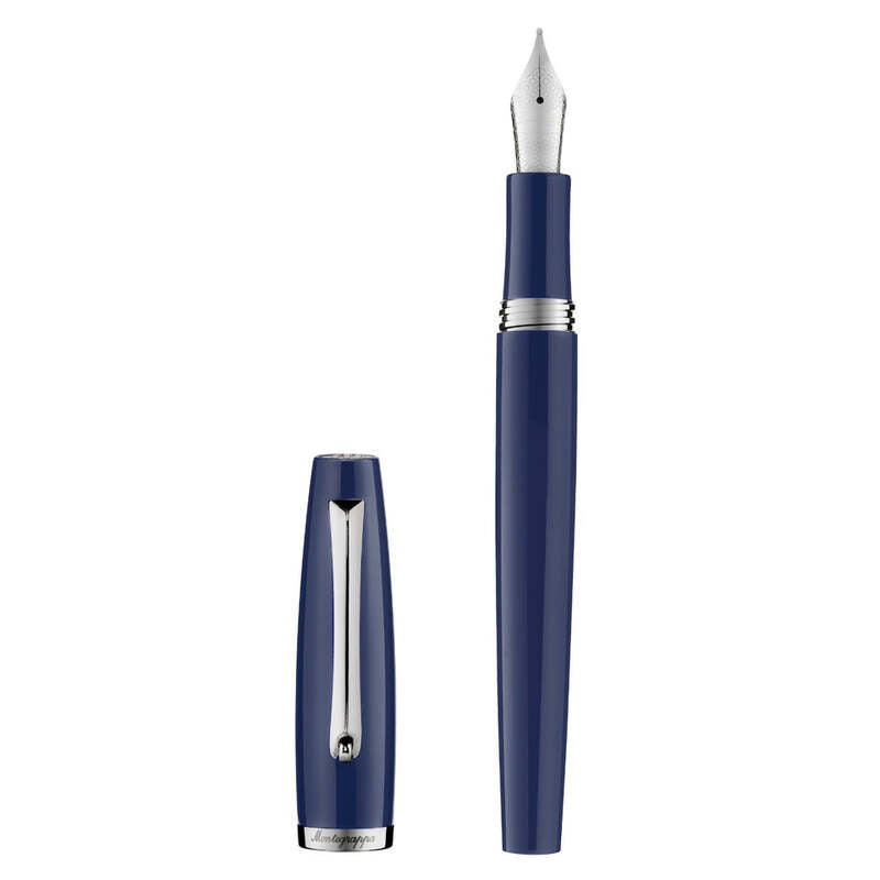 Caneta Tinteiro Manager Navy Steel