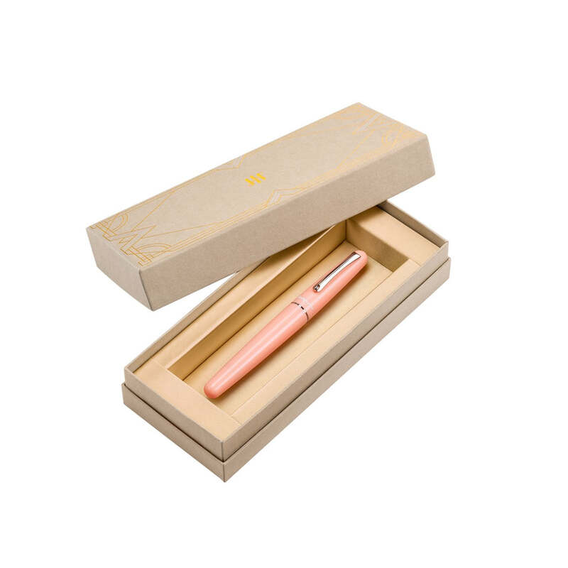 Caneta Tinteiro Elmo 01 Peach Fuzz - Mercado de Luxo - O Maior E-Commerce de Bens, Produtos e Serviços de Luxo do Brasil.