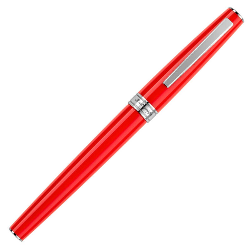 Caneta Tinteiro Armonia Scarlet - Mercado de Luxo - O Maior E-Commerce de Bens, Produtos e Serviços de Luxo do Brasil.