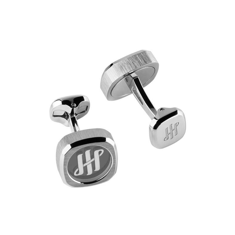 Abotoaduras Quattro IP Palladium 