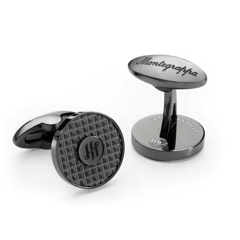 Abotoaduras Clou Ambigram Gunmetal 