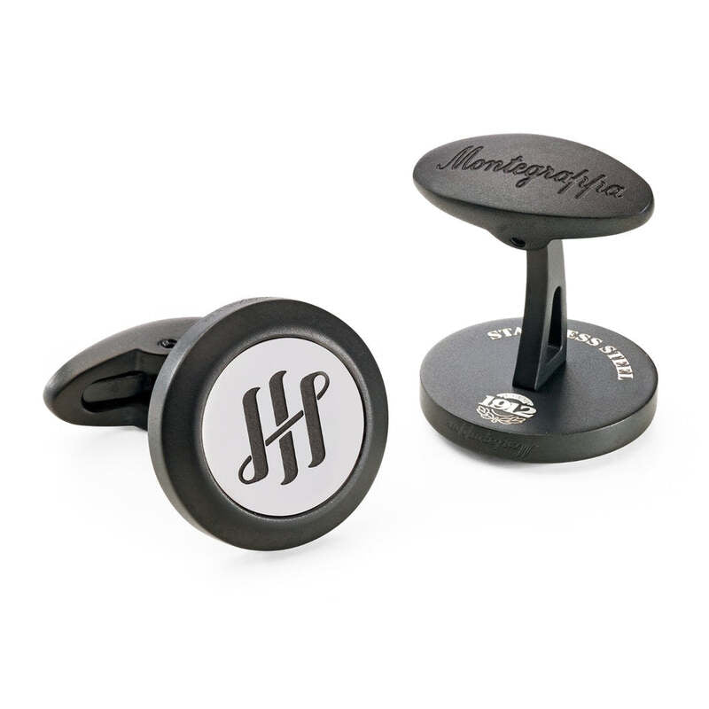 Abotoaduras Classico Ambigram & Stainless Steel 