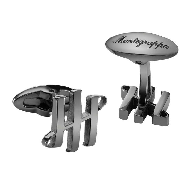 Abotoaduras Ambigram Gunmetal 