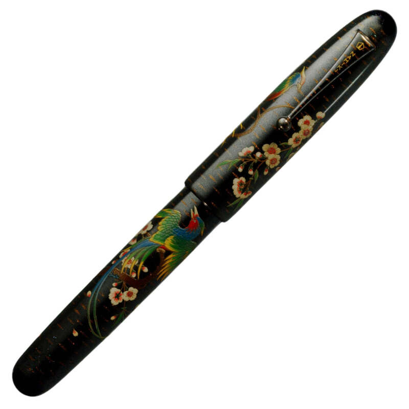 Caneta Tinteiro Emperor Rakucho Birds & Weeping Cherry Blossom