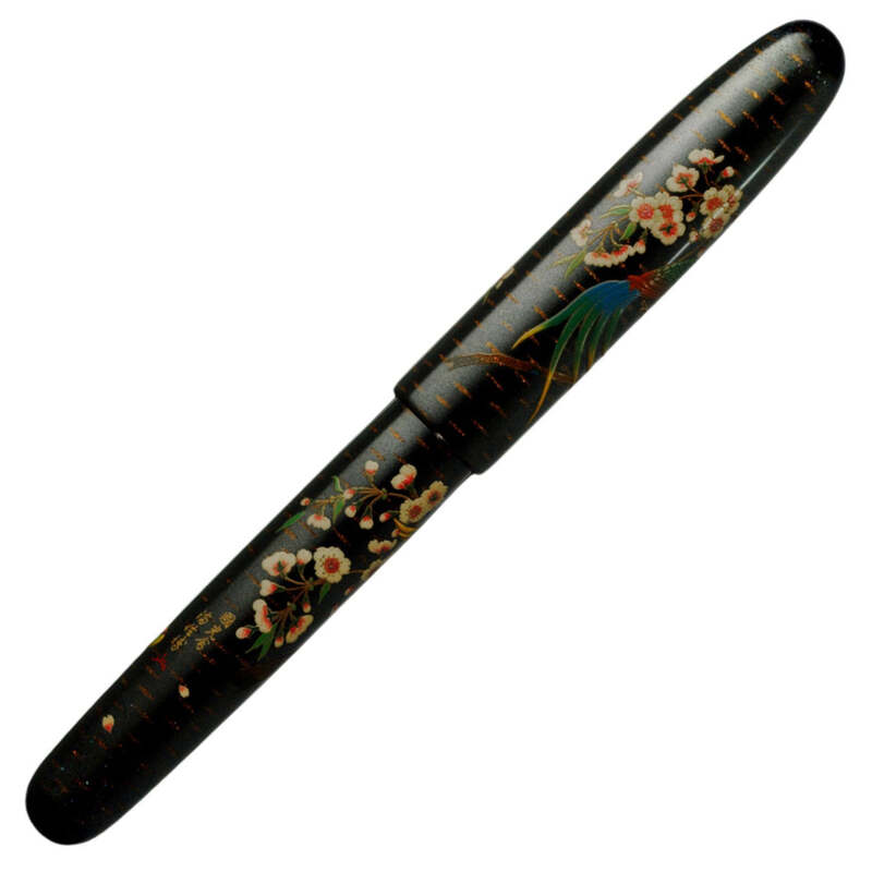 Caneta Tinteiro Emperor Rakucho Birds & Weeping Cherry Blossom - Mercado de Luxo - O Maior E-Commerce de Bens, Produtos e Serviços de Luxo do Brasil.