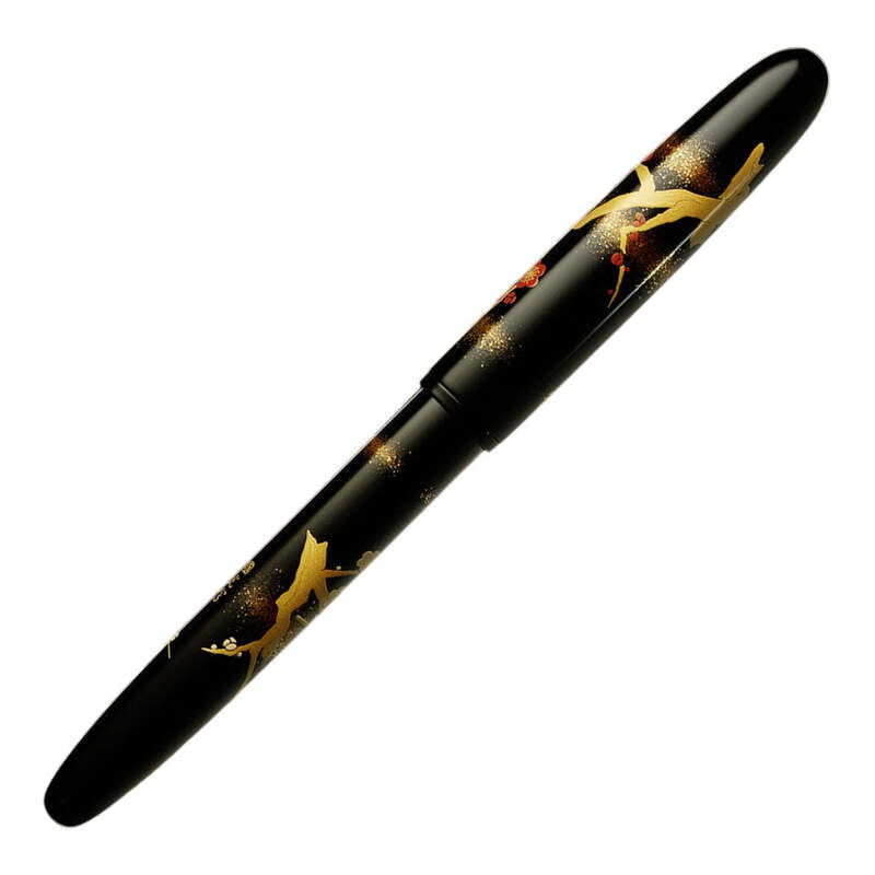 Caneta Tinteiro Yukari Apricot Tree & Warbler - Mercado de Luxo - O Maior E-Commerce de Bens, Produtos e Serviços de Luxo do Brasil.