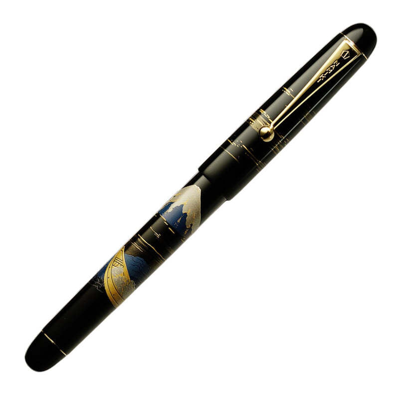 Caneta Tinteiro Nippon Art Tradition Mount Fuji & Ship