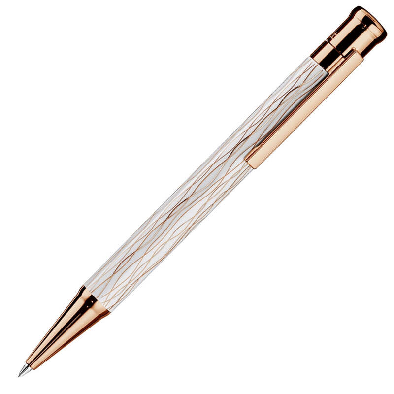 Lapiseira Design 04 Wave Rosé 0.7 mm