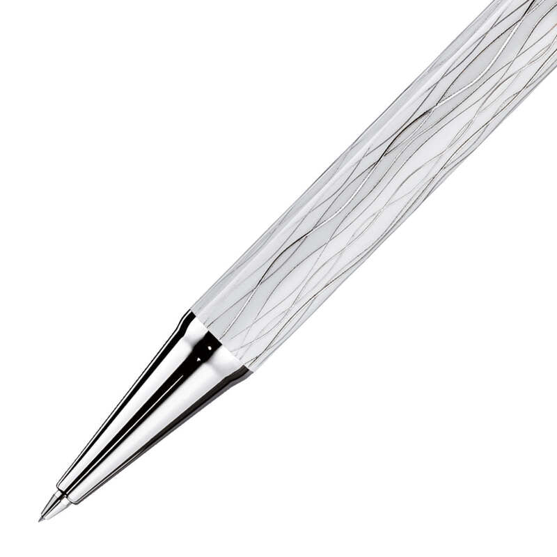 Lapiseira Design 04 Wave Platin 0.7 mm - Mercado de Luxo - O Maior E-Commerce de Bens, Produtos e Serviços de Luxo do Brasil.