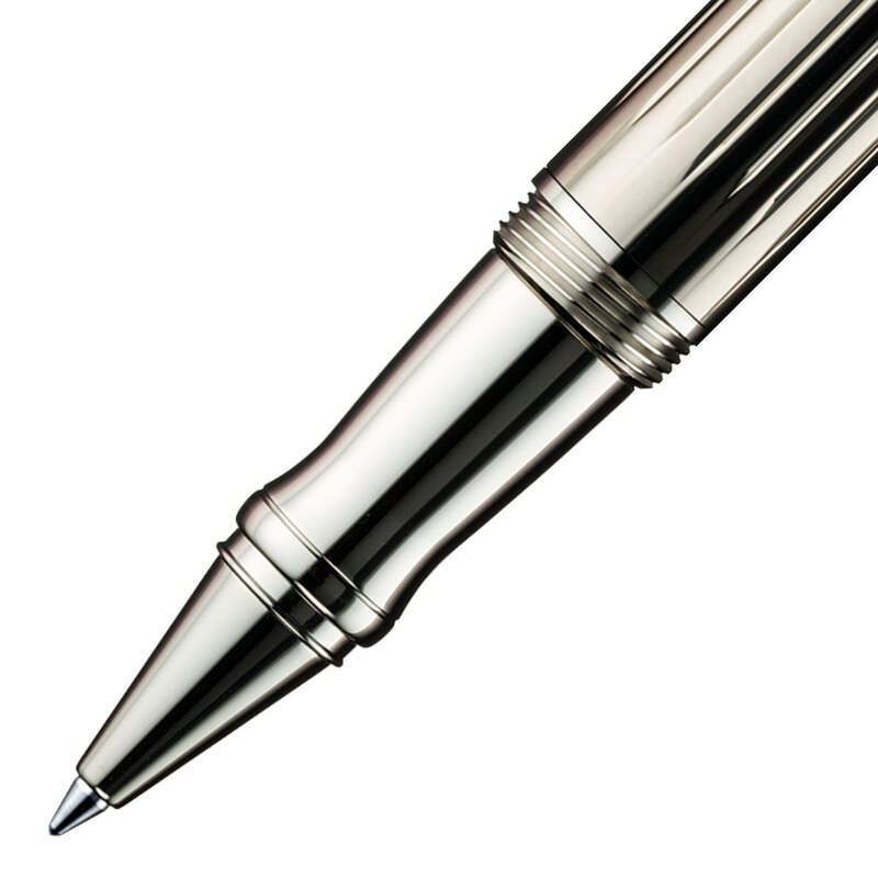 Caneta RollerBall Design 07 Transparent Pinstripe - Mercado de Luxo - O Maior E-Commerce de Bens, Produtos e Serviços de Luxo do Brasil.