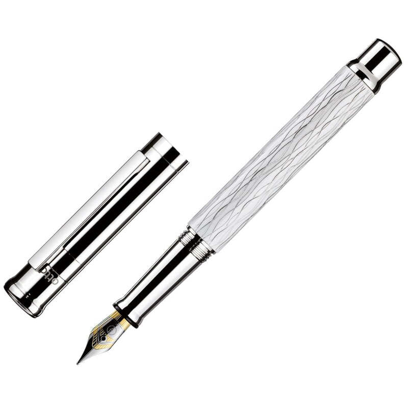 Caneta Tinteiro Design 04 Wave Guilloche