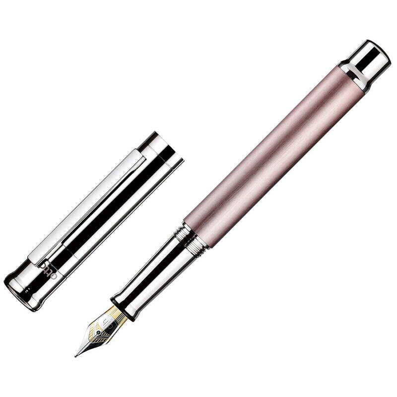Caneta Tinteiro Design 04 Pearl Pink Platin - Mercado de Luxo - O Maior E-Commerce de Bens, Produtos e Serviços de Luxo do Brasil.