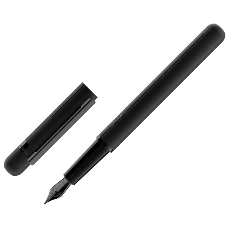 Caneta Tinteiro Design 03 Allblack PVD - Mercado de Luxo - O Maior E-Commerce de Bens, Produtos e Serviços de Luxo do Brasil.