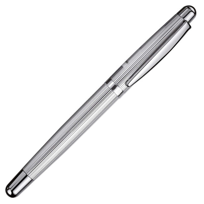 Caneta Tinteiro Design 02 Sterling Thread Guilloche - Mercado de Luxo - O Maior E-Commerce de Bens, Produtos e Serviços de Luxo do Brasil.