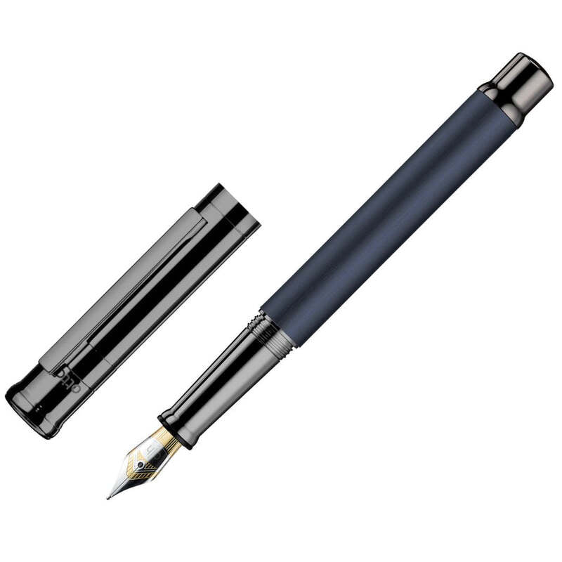 Caneta Tinteiro Design 04 Matte Ruthenium - Mercado de Luxo - O Maior E-Commerce de Bens, Produtos e Serviços de Luxo do Brasil.