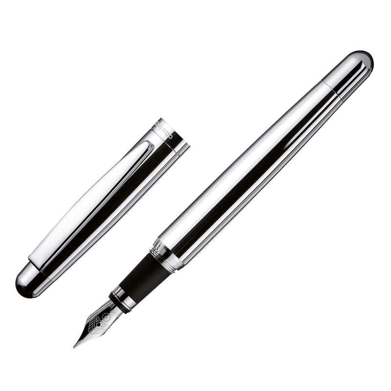 Caneta Tinteiro Design 02 Sterling Platin Shine