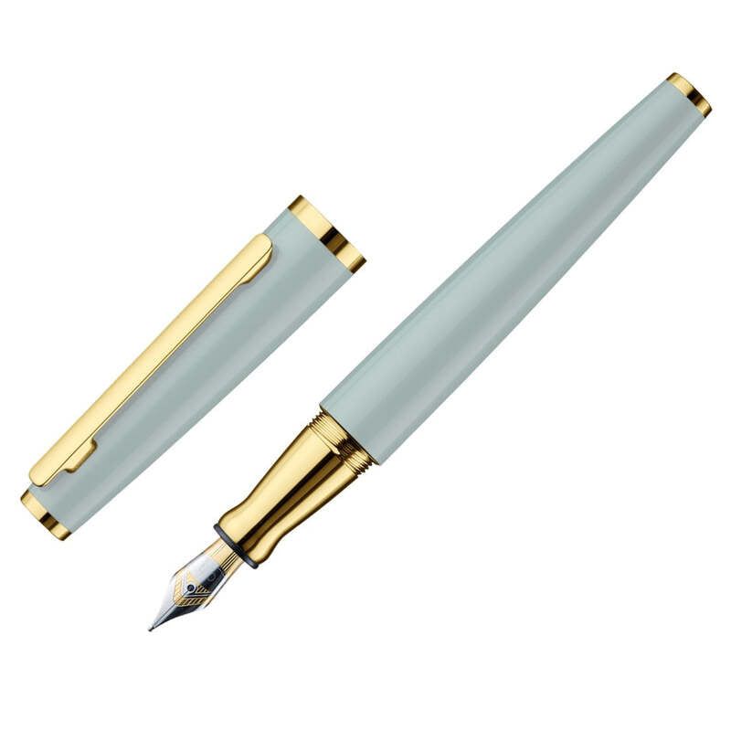 Caneta Tinteiro Design 06 Pistachio Gold