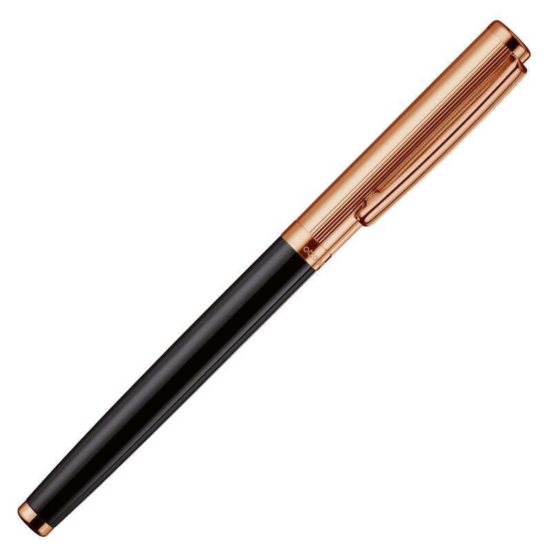 Caneta Tinteiro Design 01 Rosé Thread Guilloche - Mercado de Luxo - O Maior E-Commerce de Bens, Produtos e Serviços de Luxo do Brasil.