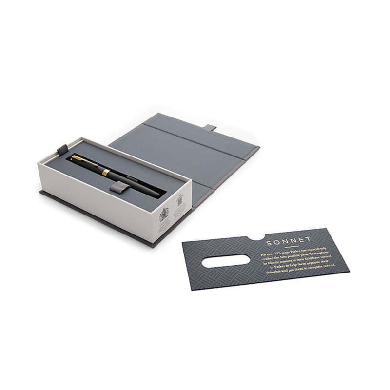 Caneta RollerBall Sonnet Matte G.C. - Mercado de Luxo - O Maior E-Commerce de Bens, Produtos e Serviços de Luxo do Brasil.