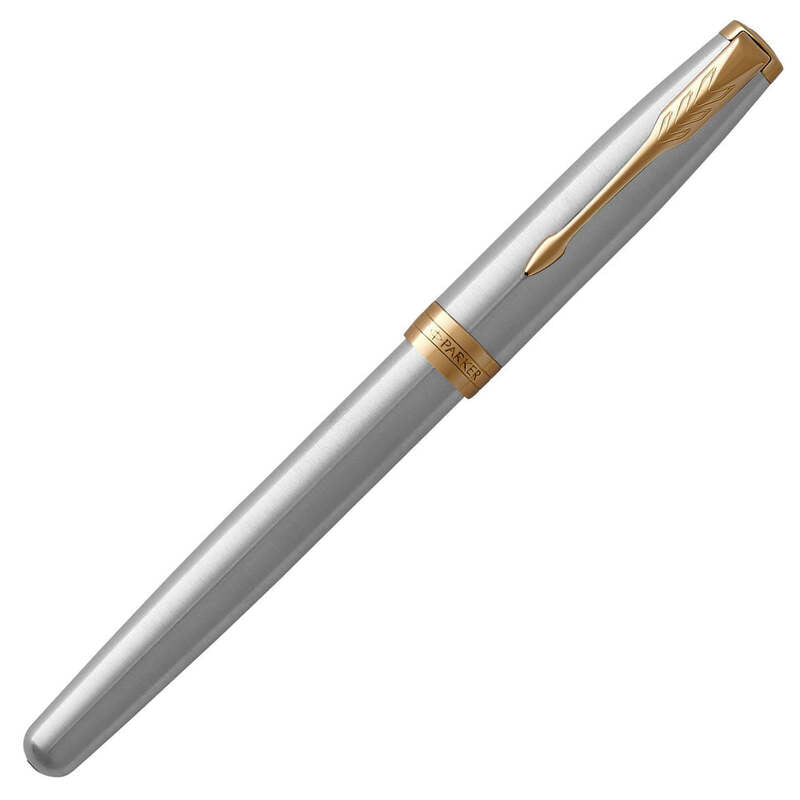 Caneta RollerBall Sonnet Stainless Steel G.C. - Mercado de Luxo - O Maior E-Commerce de Bens, Produtos e Serviços de Luxo do Brasil.