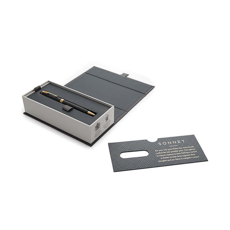 Caneta Esferográfica Sonnet Matte G.C. - Mercado de Luxo - O Maior E-Commerce de Bens, Produtos e Serviços de Luxo do Brasil.