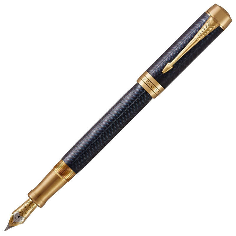 Caneta Tinteiro Duofold Prestige Chevron G.C.