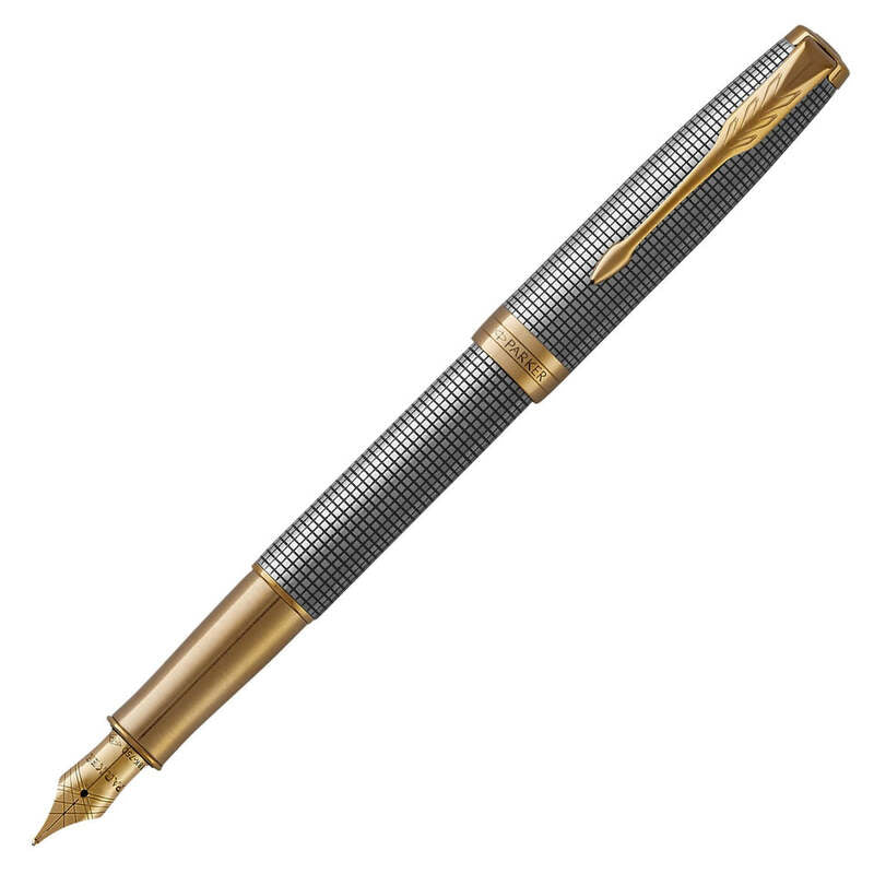 Caneta Tinteiro Sonnet Sterling G.C.