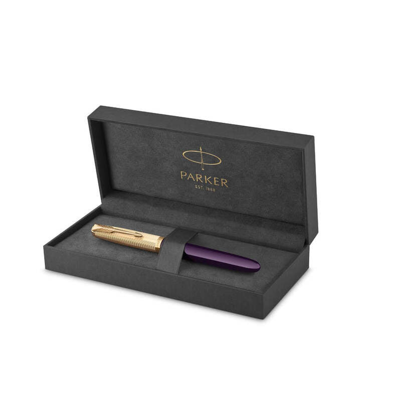 Caneta Tinteiro 51 Deluxe Plum G.C. Ouro 18k - Mercado de Luxo - O Maior E-Commerce de Bens, Produtos e Serviços de Luxo do Brasil.