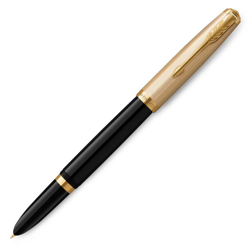 Caneta Tinteiro 51 Deluxe G.C. Ouro 18k