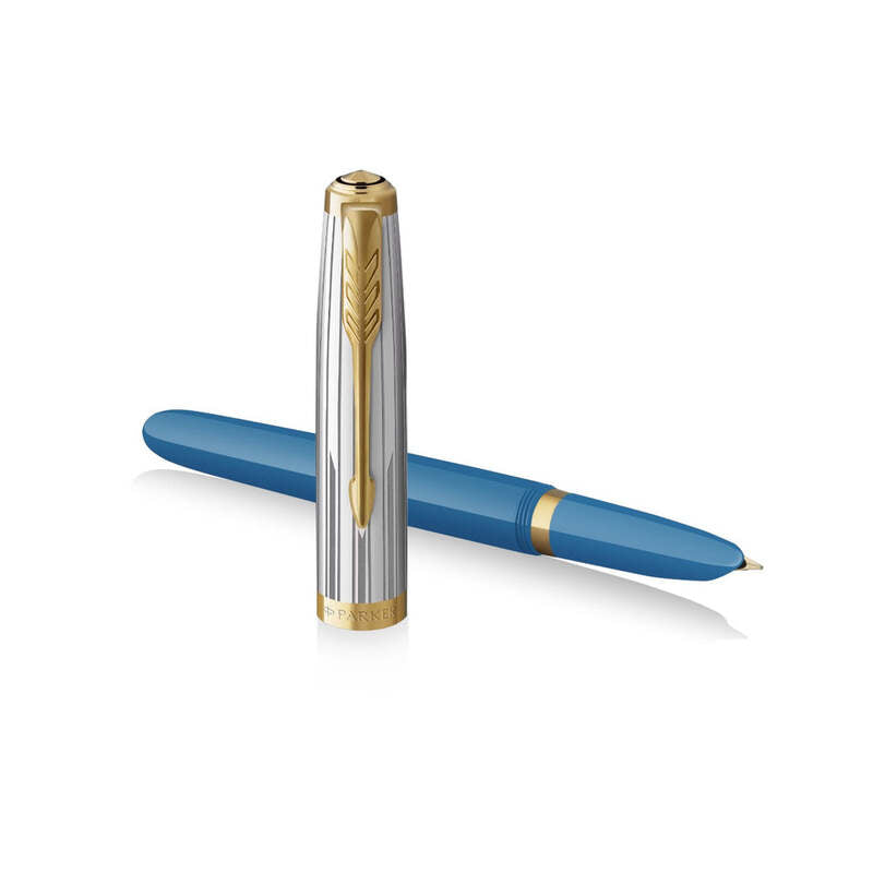 Caneta Tinteiro 51 Premium Turquoise G.C. - Mercado de Luxo - O Maior E-Commerce de Bens, Produtos e Serviços de Luxo do Brasil.