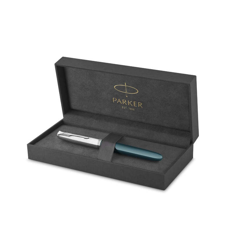 Caneta Tinteiro 51 Teal C.C. - Mercado de Luxo - O Maior E-Commerce de Bens, Produtos e Serviços de Luxo do Brasil.