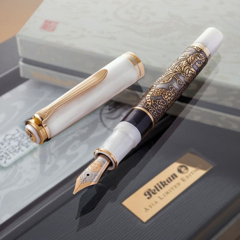Caneta Tinteiro M924 Tiger - Asia Edição Limitada - Mercado de Luxo - O Maior E-Commerce de Bens, Produtos e Serviços de Luxo do Brasil.