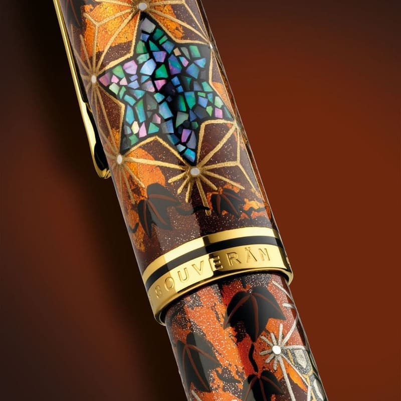 Caneta Tinteiro M1000 Maki-e Ivy and Komon - Mercado de Luxo - O Maior E-Commerce de Bens, Produtos e Serviços de Luxo do Brasil.