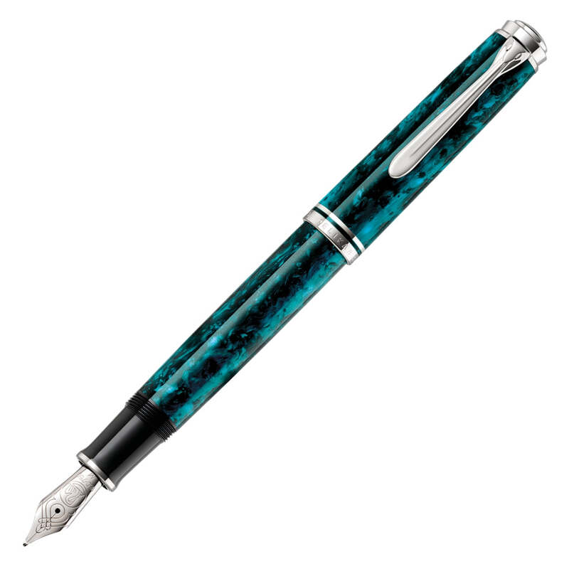 Caneta Tinteiro Souverän® M805 Ocean Swirl - Edição Especial 2017
