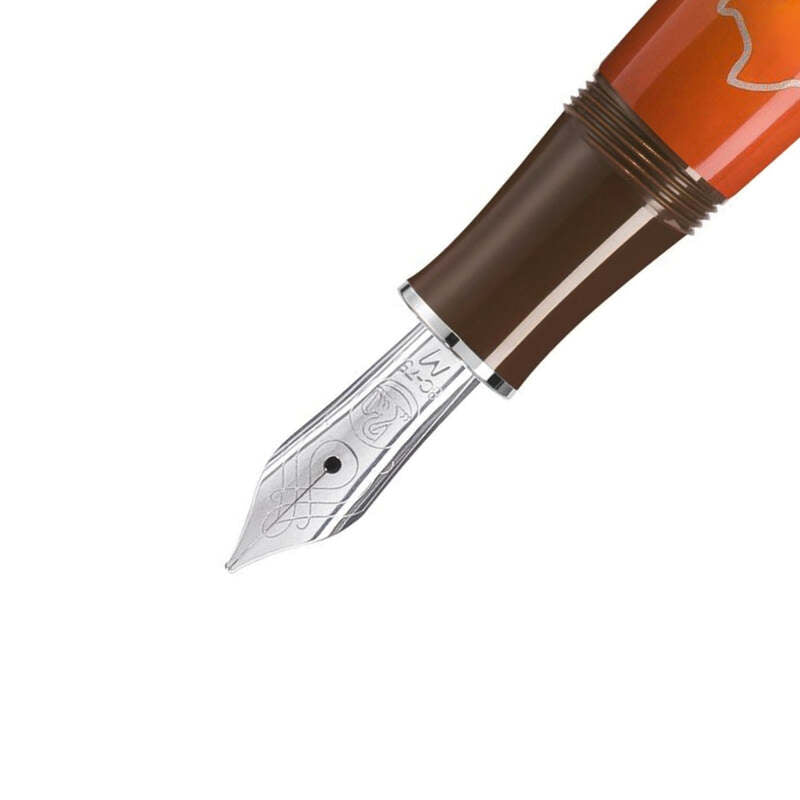 Caneta Tinteiro M640 Indian Summer - Edição Especial 2009 - Mercado de Luxo - O Maior E-Commerce de Bens, Produtos e Serviços de Luxo do Brasil.