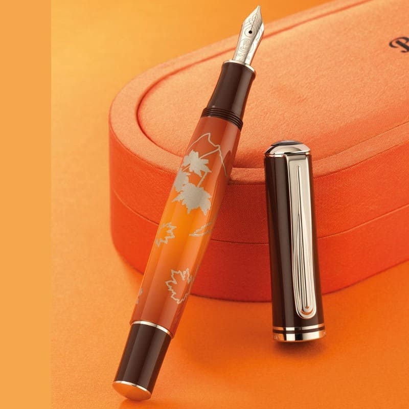 Caneta Tinteiro M640 Indian Summer - Edição Especial 2009 - Mercado de Luxo - O Maior E-Commerce de Bens, Produtos e Serviços de Luxo do Brasil.