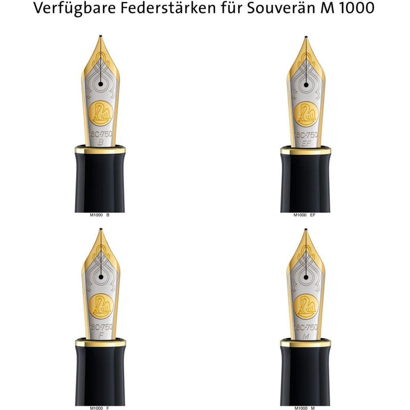 Caneta Tinteiro Souverän® M1000 Ouro 18k - Mercado de Luxo - O Maior E-Commerce de Bens, Produtos e Serviços de Luxo do Brasil.
